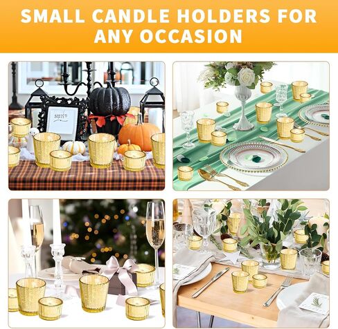 Green Votive Candle Holders Set of 10, Wedding Centerpiece Table Decorations,Glass Candle Holders for Home Decor,Tea Light Candle Holder for Table Centerpiece Thanksgiving Christmas Decor (10, Green) in Saudi Arabia