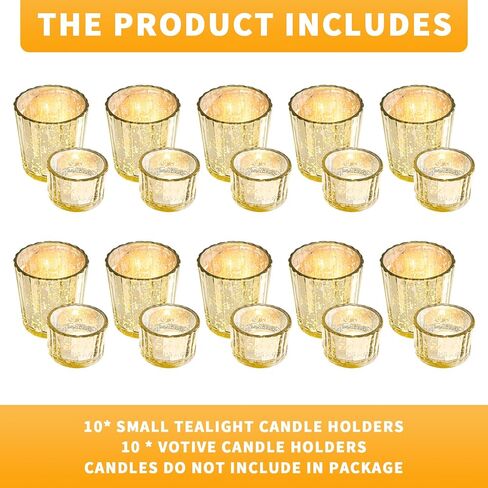 Green Votive Candle Holders Set of 10, Wedding Centerpiece Table Decorations,Glass Candle Holders for Home Decor,Tea Light Candle Holder for Table Centerpiece Thanksgiving Christmas Decor (10, Green) in Saudi Arabia