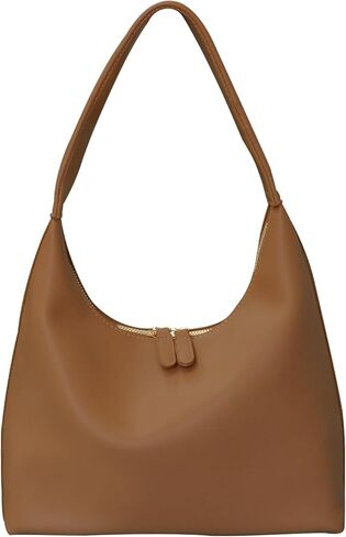 Leather Hobo Bag Small Shoulder Purses for Women Slouchy Tote Handbag Vegan Leather Crescent Bag in Kuwait