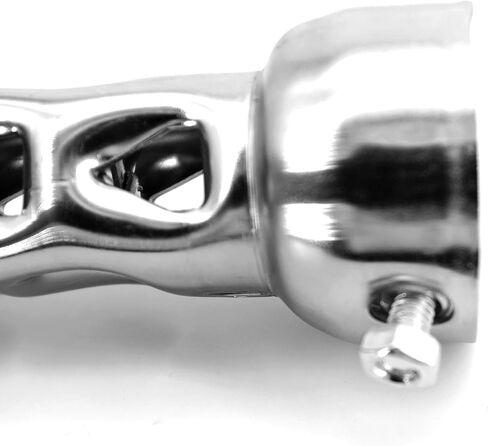 Lylane 1-3/4'' O.D. 8'' Length Motorcycle Metal Exhaust Silencer Exhaust Noise Killer Exhaust Pipe Muffler Baffle for Harley 2'' O.D. Exhause Pipe in Kuwait