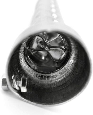 Lylane 1-3/4'' O.D. 8'' Length Motorcycle Metal Exhaust Silencer Exhaust Noise Killer Exhaust Pipe Muffler Baffle for Harley 2'' O.D. Exhause Pipe in Kuwait