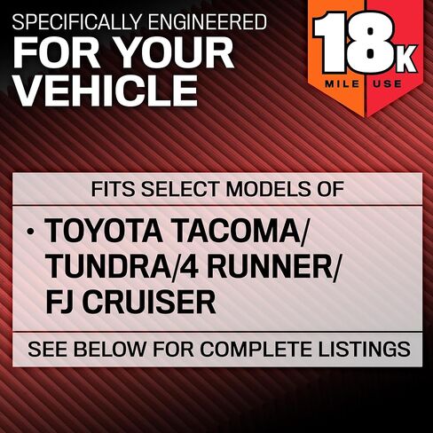 K&N Engine Air Filter: Long Life 18,000 Mile Replacement Air Filter: Compatible with 2002-2015 Toyota Mid-size Truck and SUV V6 (4-Runner, Tacoma, Hilux, Land Cruiser, Prado, FJ Cruiser), KNA-2281 in Kuwait