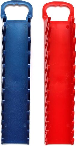 11-Tool Gripper Wrench Organizer Tool Tray Kit for Stubby or Line Wrenches (2 Piece Kit, Red & Blue) in Kuwait