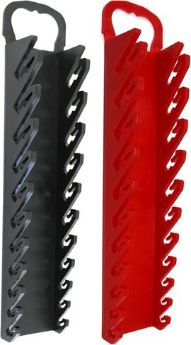 11-Tool Gripper Wrench Organizer Tool Tray Kit for Stubby or Line Wrenches (2 Piece Kit, Red & Blue) in Kuwait