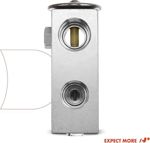 A-Premium A/C Expansion Valve Compatible with Ford Expedition 4.6L 5.4L 2004, Lincoln Navigator 5.4L 2004, Front Side in Saudi Arabia