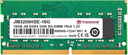 Transcend DDR4 DRAM Module (JetRam) 3200 Mbps 16GB (JM3200HSB-16G) in Saudi Arabia