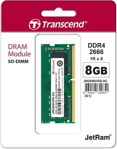 Transcend DDR4 DRAM Module (JetRam) 3200 Mbps 16GB (JM3200HSB-16G) in Saudi Arabia