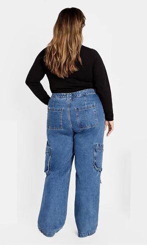 City Chic Women's Plus Size Amelila Pleat Bodysuit in Saudi Arabia