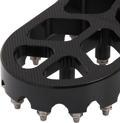 Dirt Bike Foot Pegs Special for HAWK 250,7075 Aluminum CNC Motorcycle Front Rest Pedal for Hawk 250cc/Hawk 250 DLX-Red in Saudi Arabia