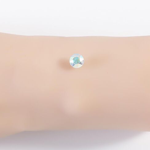 Kokoma 16g Crystal Crystal Dermal Piercing Tops and Base G23 Titanium microdermal percing intercing onlowerly thembly jewelry for Women Men in Kuwait