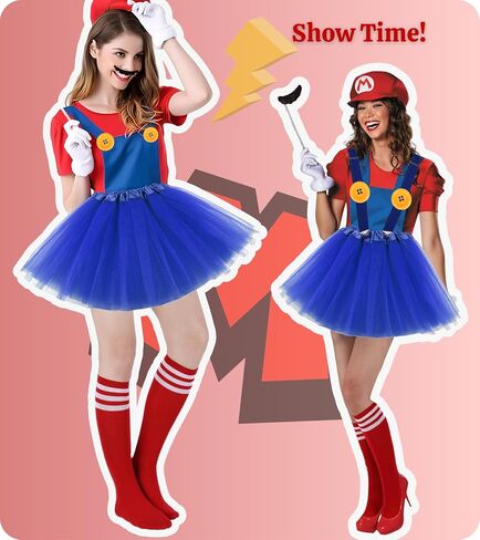Halloween Costumes Accessories for Adults Women - Halloween Costume 2025 Cosplay Party Set for Teen Girls in Kuwait