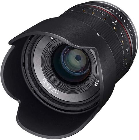Rokinon RK21M-FX-SIL 21mm F1.4 ED AS UMC High Speed Wide Angle Lens for Fuji (Silver) in Kuwait