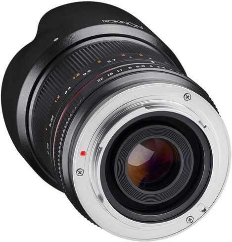 Rokinon RK21M-FX-SIL 21mm F1.4 ED AS UMC High Speed Wide Angle Lens for Fuji (Silver) in Kuwait
