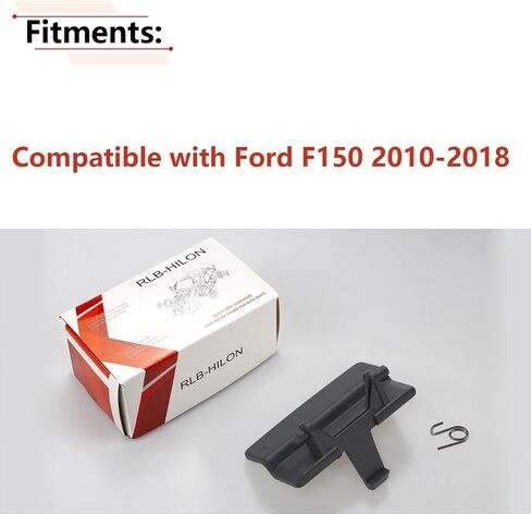 RLB-HILON Center Console Latch Compatible with Ford F150 2010 2011 2012 2013 2014 2015 2016 2017 2018 Year, for BL34-18672A66, Gray Color in Saudi Arabia