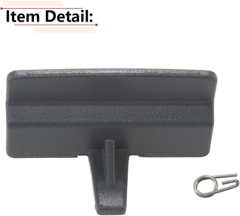 RLB-HILON Center Console Latch Compatible with Ford F150 2010 2011 2012 2013 2014 2015 2016 2017 2018 Year, for BL34-18672A66, Gray Color in Saudi Arabia