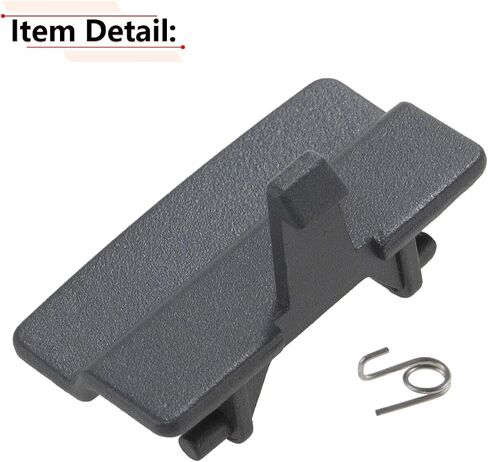 RLB-HILON Center Console Latch Compatible with Ford F150 2010 2011 2012 2013 2014 2015 2016 2017 2018 Year, for BL34-18672A66, Gray Color in Saudi Arabia