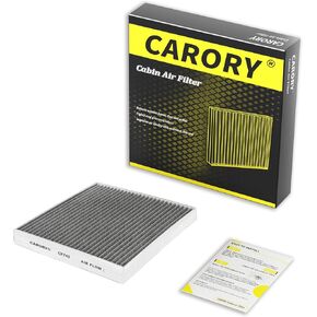 Cabin Air Filter w/Activated Carbon for Nissan, INFINITI, Chrysler, Dodge, VW Select Models - Armada, Frontier, GT-R, Titan, Titan XD, Town & Country, Grand Caravan, Q50, QX80, QX60, Routan, and More