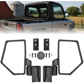 مرايا جانبية Kemimoto متوافقة مع Polaris Ranger Crew/XD 1500 ، طقم مرآة الرؤية الخلفية القابلة للطي متوافقة مع Crew/XD 1500 Northstar 2024 2025 الملحقات استبدال#2889862