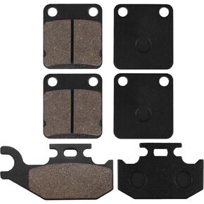 منصات الفرامل الأمامية والخلفية متوافقة مع Yamaha Grizzly 400/450 YFM400FG/YFM450FG KODIAK 400/450 YFM400FA/YFM450FA WOLVERINE 450/YFM450FX BIGH 400/YFM400 4X4 2000-2010