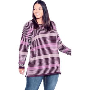 Women's Sweater-Hannah Stripe