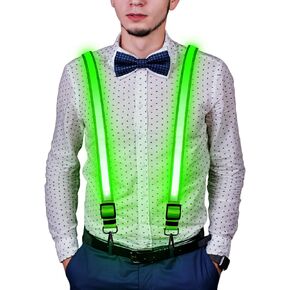 قاد DQGHQME الحمالات للرجال ، وقيادة الحمالات الحفلات ، و USB أعيد شحنها من أجل الهذيان ، بار ، صورة شخصية ، cosplay