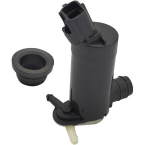 Amrxuts 6F9Z-17664-A Windshield Washer Pump fit for 98-17 Ford Expedition Limited, 98-10 Ford Explorer, 00-05 Ford Excursion for Lincoln for Mercury F75Z-17664-BA, WG312, 6F9Z17664A