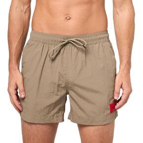 HUGO mens Dominica Patch Logo Quick Dry Swim Trunks Swim Trunks in Kuwait