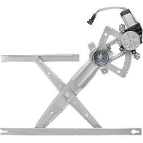 748-212 Front Left Driver Side Window Regulator with Motor, Compatible with Ford Excursion 2000-2005/ F-250 F-350 Super Duty 1999-2012/ F-450 F-550 Super Duty 1999-2003, Replace OE 6C3Z2523209AA