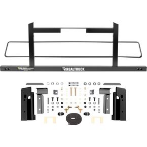 مجموعة أجهزة REALTRUCK BACKRACK لاستخدام ث/طن واسعة ، أسود ، لا تمرين | 50123 | يناسب 2015-2025 فورد F-150 ؛ 2022-2025 فورد F-150 Lightning
