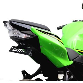 DMP USA Made Kaw Ninja 400 Z400 KRT 2018 2019 2020 2021 2022 2023 2024 Ninja 500 Z500 2024 2025 Fender Eliminator 670-4150 ليس للاستخدام مع إشارات OEM للأسهم وضوء اللوحة