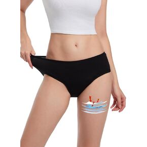 ملابس داخلية EcoPeriod للنساء للنساء سراويل داخلية للملابس الداخلية القابلة للغسل للمراهقين - 3 سدادات