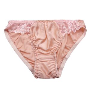 Silk Panties for Women Lace Sexy Cheeky Classic Underwear Lightweight,Smooth Briefs Casual Wear