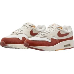 Nike Womens Air Max 1 LX Sail/Rugged Orange Size 7.5