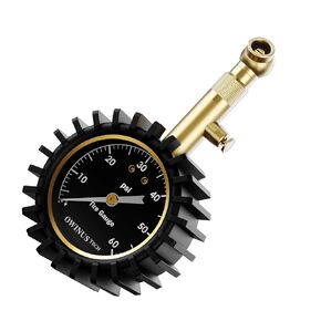 مقياس ضغط الإطارات ، مقاييس الإطارات 60 رطل / بوصة مربعة لضغط الإطارات 2 "مقياس ضغط الهواء المتوهج للإطارات ، هدايا السيارات الأشياء للرجال ، شباب السيارات.