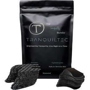 Advanced Nasal Strips for Snoring Relief & Better Sleep - Breathe-Right Technology - for Quiet Nights & Better Breathing