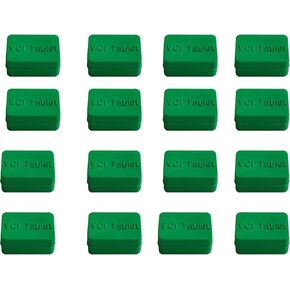 VCI Anti-Rust Block & Pellet Combo | Multi-Metal Universal Corrosion Inhibitor Protection | Industrial Packaging, Automotive Parts, Machinery Tools | Durable Polyolefin Base Material | 60PCS/bottle