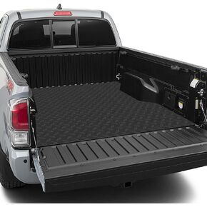 4 × 8 أقدام سرير سرير شاحنة ، كلها حماية الطقس ، حصيرة سرير ، حصيرة عالمية ، حصيرة شحن البضائع البلاستيكية لشاحنتك شاحنة فان سيارات الدفع الرباعي - أسود