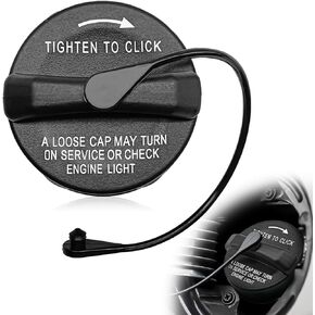 Gas Cap Compatible with Wrangler JK, Wrangler TJ, Liberty, Cherokee, Commander, Grand Cherokee; Raim 1500, Journey, Dakota, Dart Durango, Caravan; Replace#52100552AG
