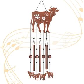 Metals Butterfly Wind Chimes for Outside to Create a Zen Atmosphere Suitable for Outdoor Garden Patio Home Decor,Melodious Melodic Tones Wind Chimes Suitable as A Birthday Gift for Women Mom