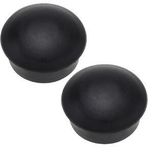 The Lord of the Tools 2PCS Car Front Rear Windshield Wiper Arm Nut Cover Spindle Cap Compatible with Discovery 3 & 4 LR3 LR4 Range Rover Sport DKG500011PMD Plastic Black