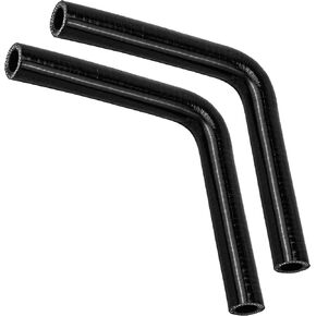 2pcs 5/8 '' خرطوم سخان 90 درجة المرفق سخان السيارة خراطيم أنبوب معرف 16 مم 5/8 "