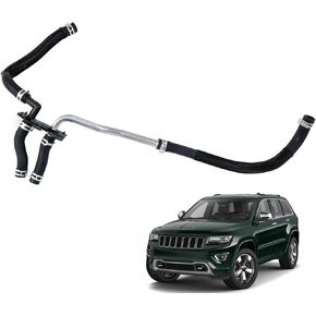 XQSMWF Heater Supply Return Hose and Tube Compatible with Jeep Grand Cherokee 2011-2021 Compatible with Dodge Durango 2011-2014 Replace 55038030AN 55038030AD 55038030AK 55038030AM
