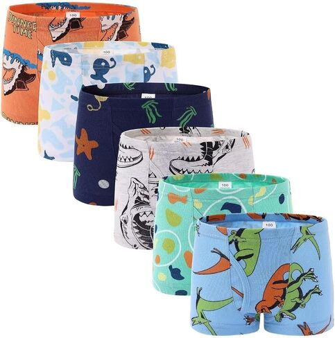benetia Boys' Soft Cotton Underwear 6-8-9 Pack in Kuwait