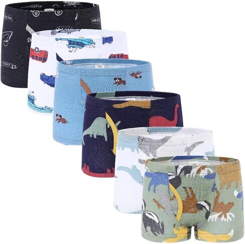 benetia Boys' Soft Cotton Underwear 6-8-9 Pack in Kuwait