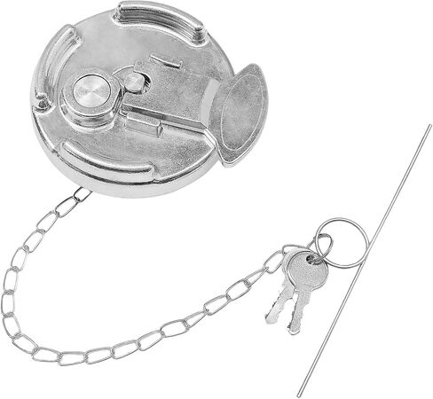 قفل غطاء الوقود (2pcs) ، متوافق مع 1996-2018 Freightliner Cascadia Columbia Century Coronado 1/4 Turn Lock Gas Cap ، 3in cap fue diesel cap ، w/keys | 03-37017-002 0337017002 600149 in Kuwait