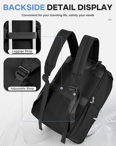 wepadre Small Travel Backpack Carry on Flight Approved Personal Item Travel Bag Carry on Backpack for Women Work Laptop Backpack for Traveling Personal Bags for Airplanes Mochila De Viaje in Kuwait