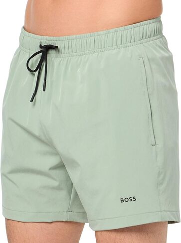 BOSS Men's Small Logo Smooth Swim Trunk in Saudi Arabia