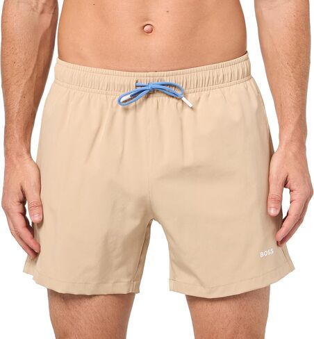BOSS Men's Small Logo Smooth Swim Trunk in Saudi Arabia