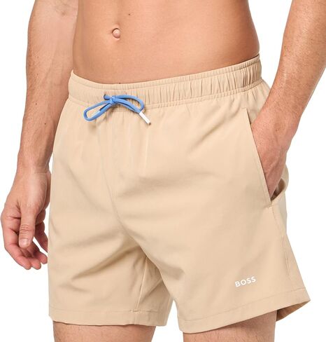 BOSS Men's Small Logo Smooth Swim Trunk in Saudi Arabia