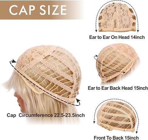 STfantasy Attack on Titan Levi Cosplay Men Wigs Short Straight Middle Part Hair (Black) in Kuwait